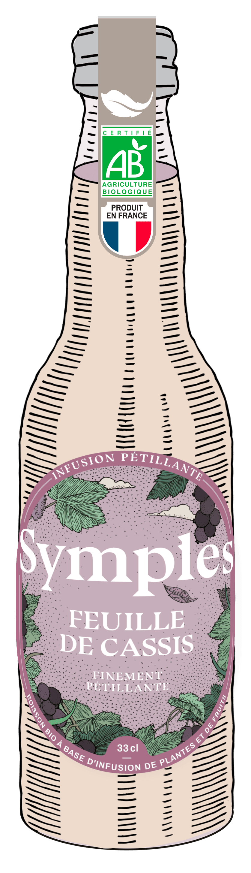 Boisson bio - Feuille de cassis - Symples